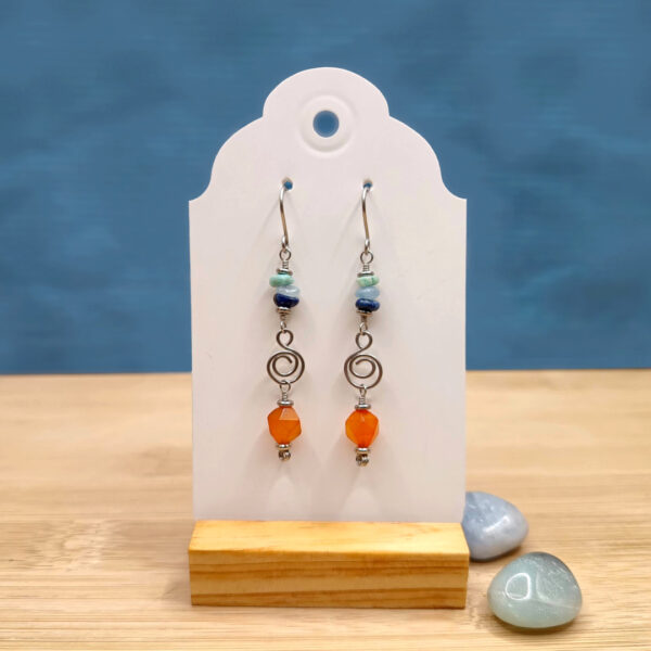 Zalazak sunca - naušnice